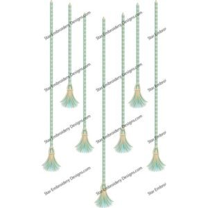 Simple Embroidery Design NED910-24