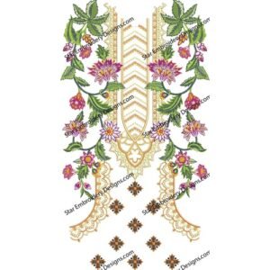 Neck Embroidery Design NED920-24