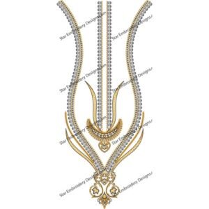 Suit Neck Embroidery NED921-24