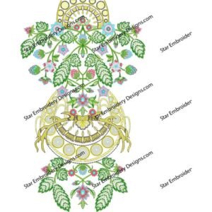 Neck Embroidery Design NED922-24