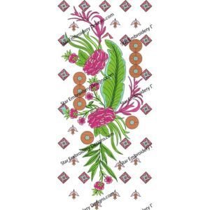 Neck Embroidery Design NED925-24