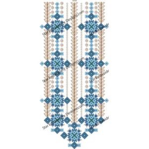 Neck Embroidery Design NED927-24
