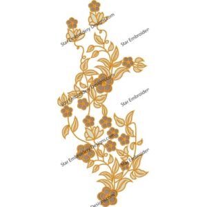 Neck Flower Embroidery NED928-24