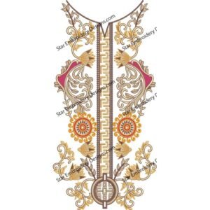 Suit Neck Embroidery NED933-24