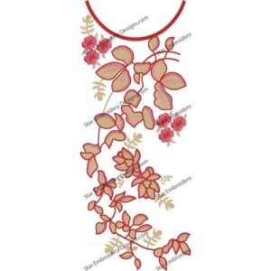 Neck Embroidery Design NED935-24
