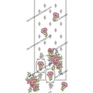 Neck Flower Design NED558-24