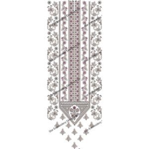 Neck Gala Embroidery NED602-24
