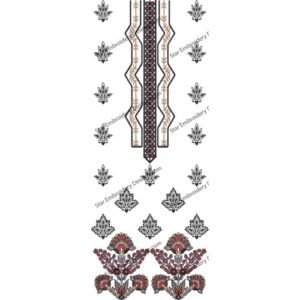 Neck Gala Embroidery NED620-24