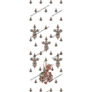Neck Floral Gala Design NED627-24