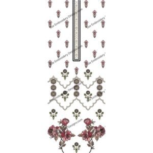 Neck Flower Design NED644-24