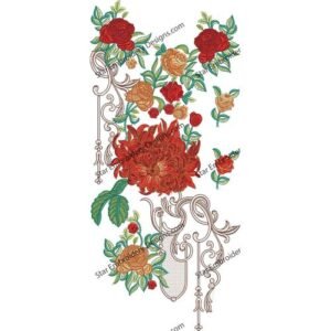 Neck Flower Design NED648-24