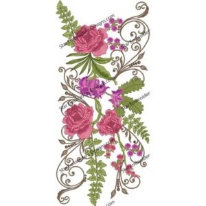 Neck Flower Design NED652-24