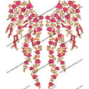 Neck Flower Design NED655-24