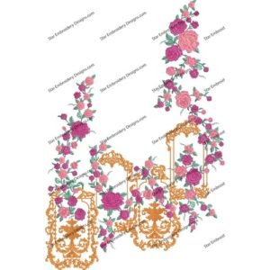 Neck Flower Design NED665-24