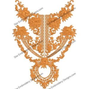 Neck Gala Embroidery NED667-24