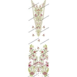Neck Flower Design NED673-24
