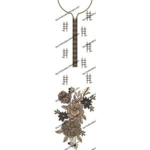 Neck Floral Embroidery NED680-24