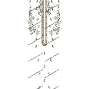 Neckline Embroidery Design NED683-24