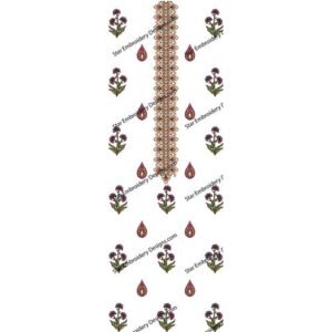 Neck Gala Embroidery NED688-24