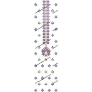 Neckline Embroidery Design NED699-24