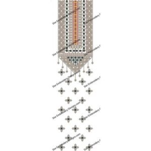 Neck Gala Embroidery NED723-24