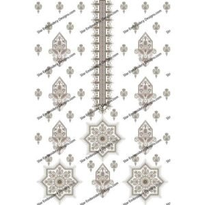 Neck Embroidery Design   NED729-24