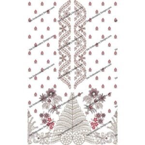 Neck Flower Design NED733-24