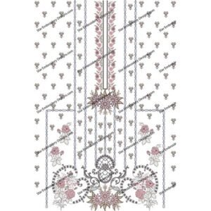 Neck Flower Design NED741-24