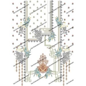 Neck Gala Embroidery NED743-24