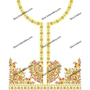 Neck Embroidry Pattren NED1011-24