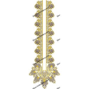 Neck Embroidry Pattren NED1023-24