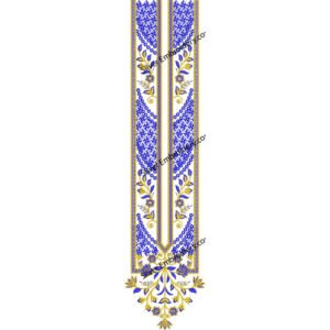 Neck Embroidery Machine Design NED1025-24