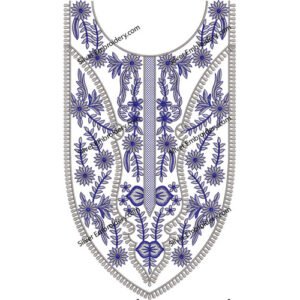 Neck Embroidry Design NED1026-24