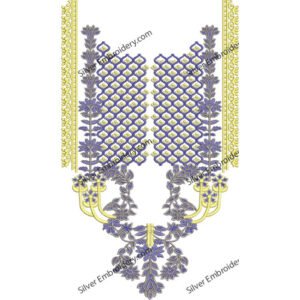 Embroidery Neck Design NED1028-24