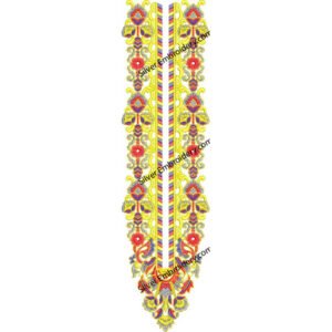 Neck Embroidery Machine Design NED1032-24