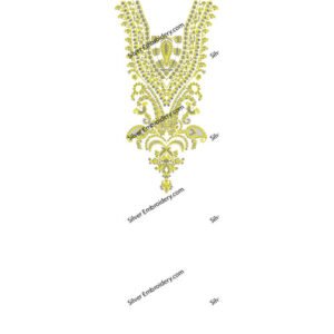 Neck Embroidery Machine Design NED1038-24