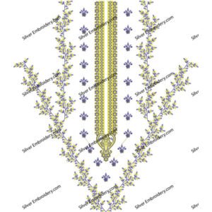 Neck Embroidery Pattern NED1045-24