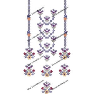 Neck Flower Design NED1056-24