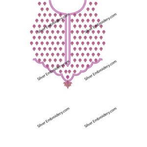 Neck Embroidery Design NED1079-24