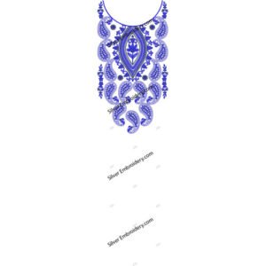 Neck Embroidery Design NED1081-24