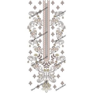 Neck Embroidery Design NED1085-24
