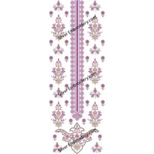 Neck Embroidery Machine Design NED1087-24