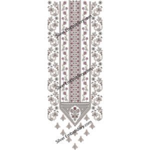 Neck Embroidery Design NED1089-24