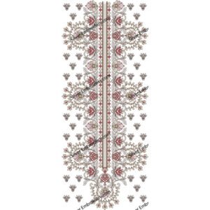 Neck Embroidery Design NED1103-24