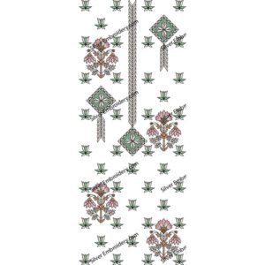 Neck Embroidery Pattern NED1104-24