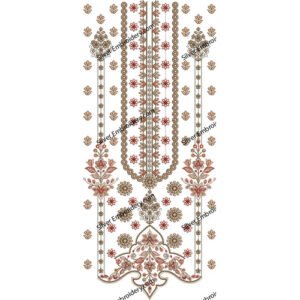 Neck Embroidery Design NED1117-24