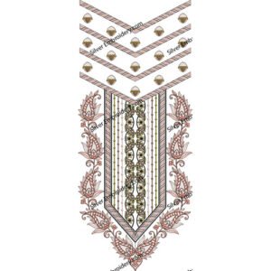 Neck Embroidery Design NED1131-24