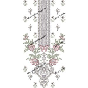 Flower Neck Embroidery NED1135-24