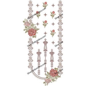 Neck Embroidery Design NED1138-24