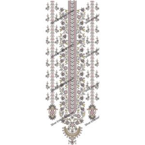 Neck Embroidry Design NED960-24